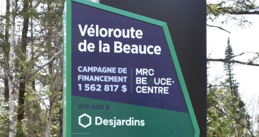 20 km de piste cyclable de plus dans la&nbsp;Beauce