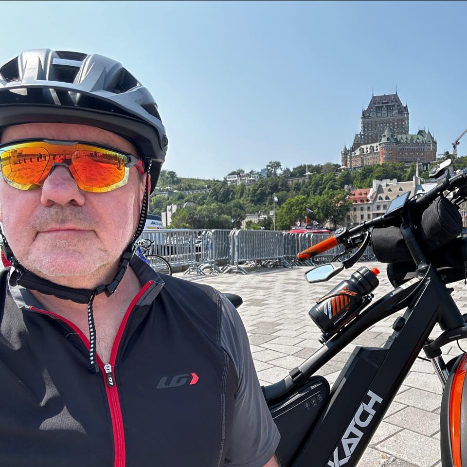 Steeve Blackburn, un rassembleur de&nbsp;cyclistes