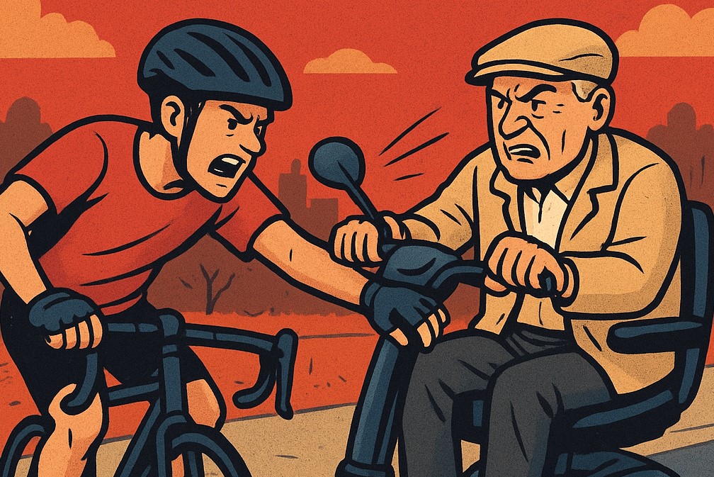 Pourquoi tant d’agressivité sur les pistes&nbsp;cyclables?