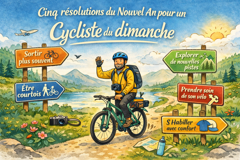 Cinq résolutions du Nouvel An pour un cycliste du&nbsp;dimanche