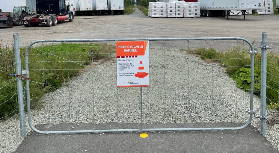 Véloroute de Dorchester: oubliez ça pour 2026&nbsp;aussi