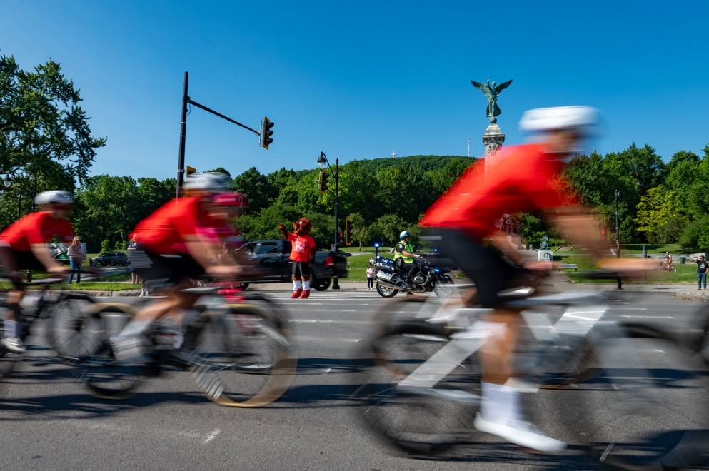 Les Championnats du monde regrouperont 1000 cyclistes. / Fournie