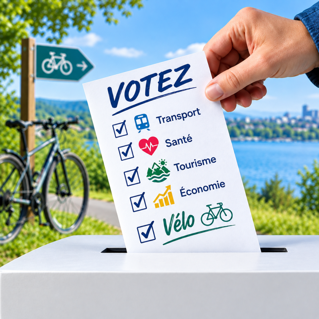 Le vélo doit aussi faire partie de la campagne&nbsp;électorale